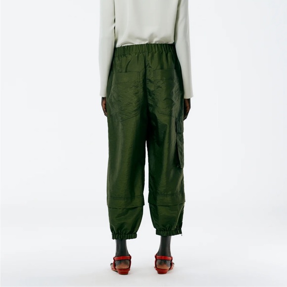 Tibi Crispy Nylon Pull on Wilt Jogger - Picture 6 of 13
